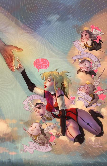 HARLEY QUINN FARTACULAR SILENT BUTT DEADLY #1 (ONE SHOT) CVR C BEN CALDWELL CARD STOCK (EST.SHIP: END OF MARCH)