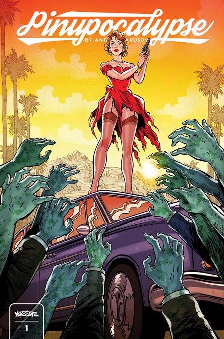 PINUPOCALYPSE #1 Second Printing Cvr A TARUSOV REPRISE LUNAR EXCLUSIVE VAR  In-Store: 4/16/2025