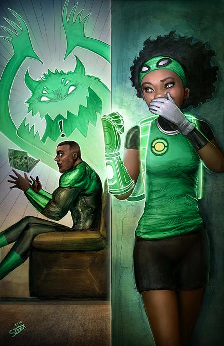 GREEN LANTERN CORPS #3 CVR D NATHAN SZERDY CARD STOCK VAR In-Store: 4/9/2025 (Copy)