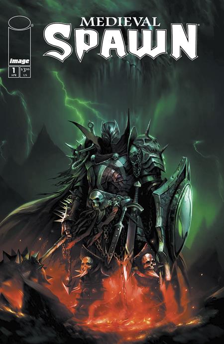 MEDIEVAL SPAWN #1 (OF 4) CVR A FRANCESCO MATTINA (EST.SHIP: END OF APRIL)