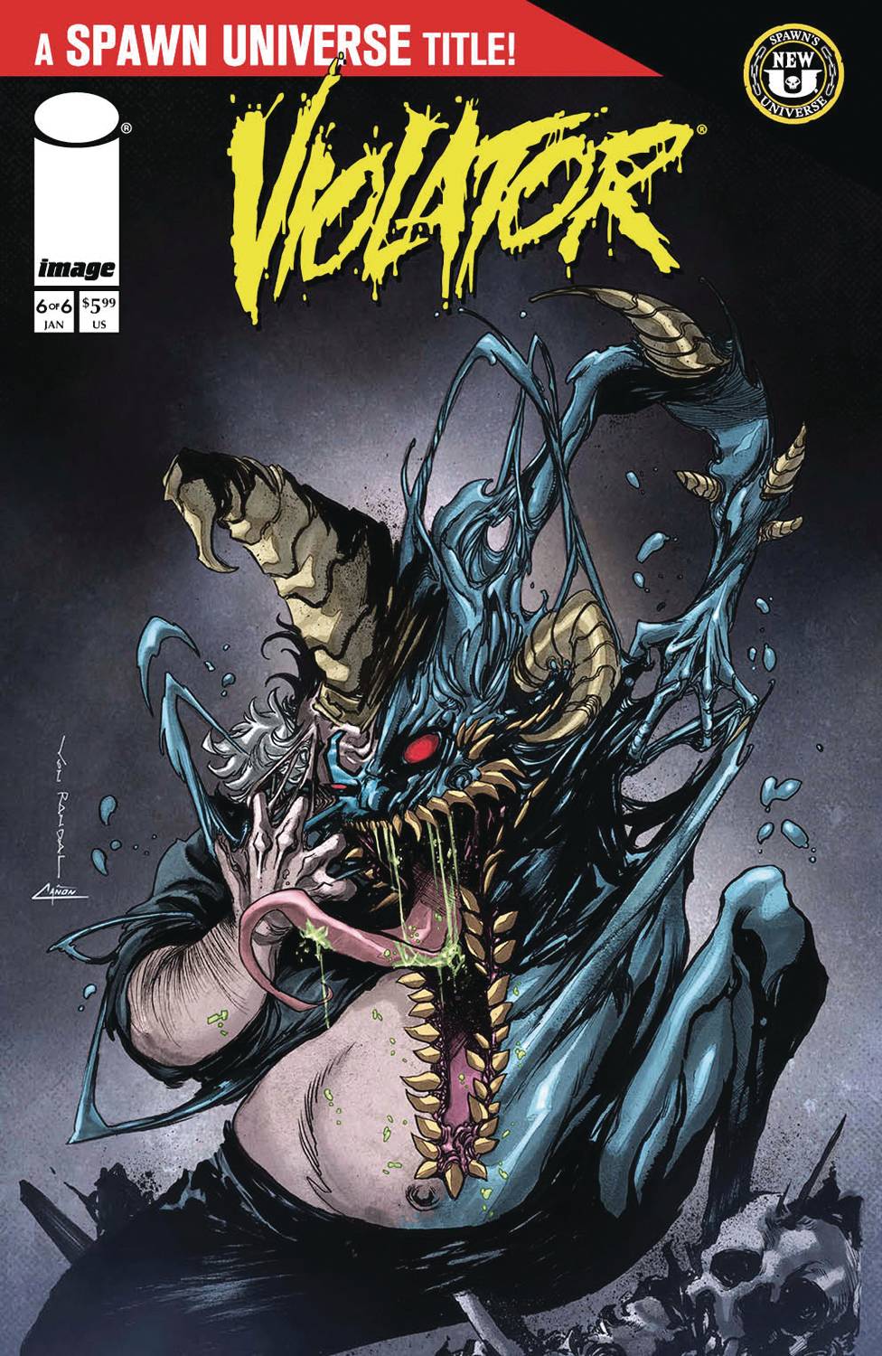 SPAWN VIOLATOR #6 (OF 6) CVR A RANDAL (EST.SHIP: END OF APRIL)