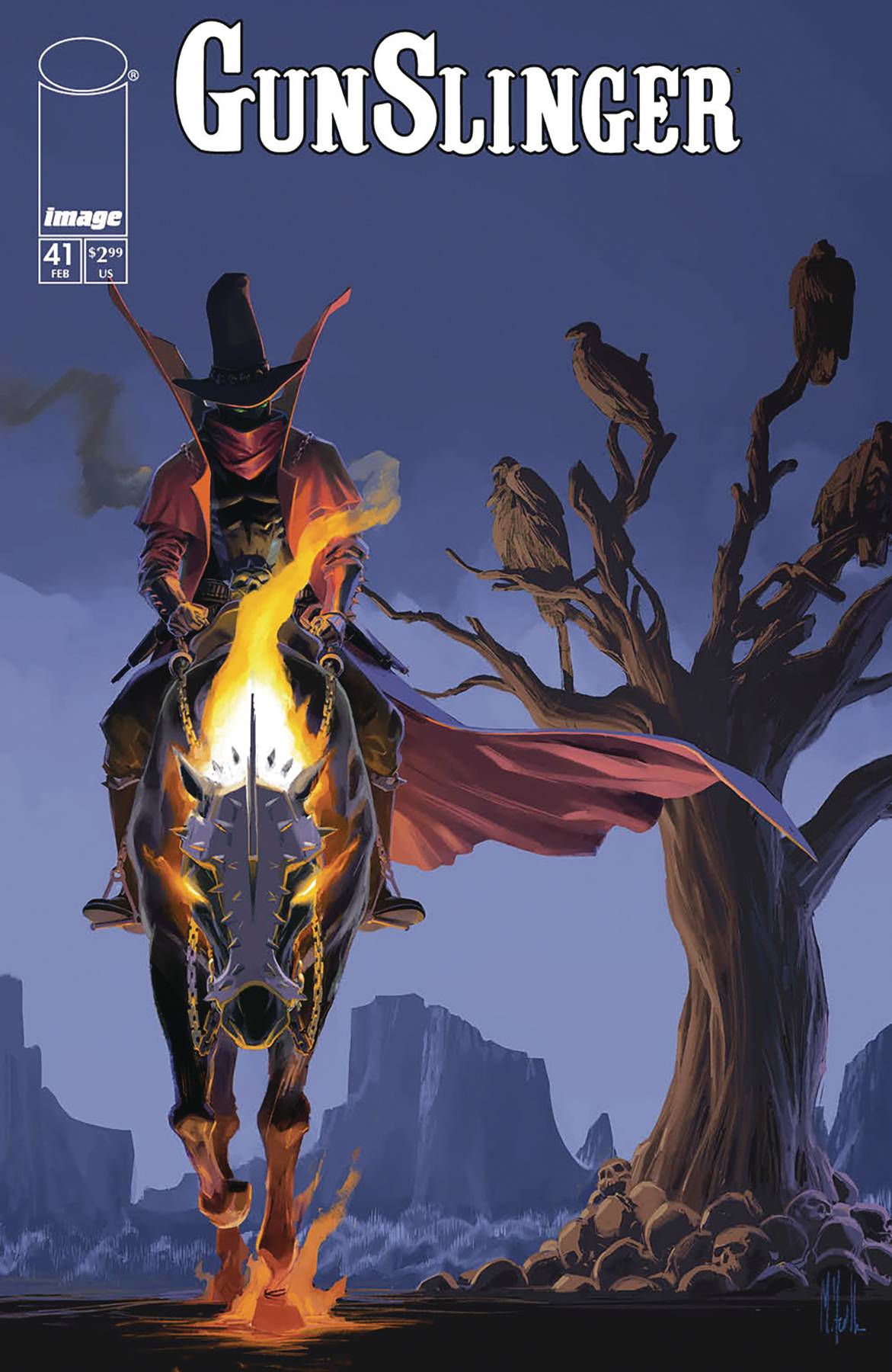 GUNSLINGER SPAWN #41 CVR B FAILLA (EST.SHIP: END OF APRIL)