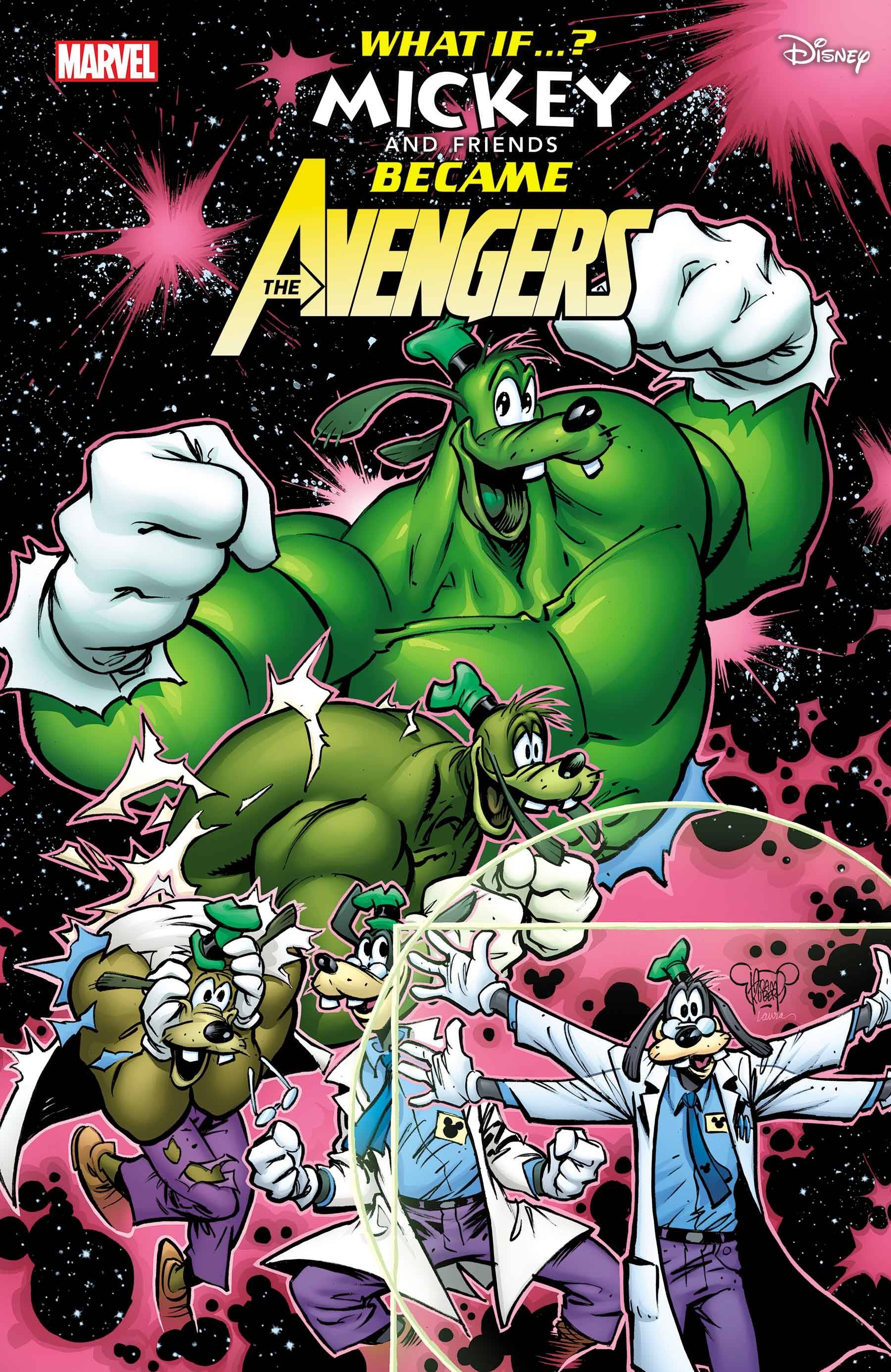 WHAT IF MICKEY & FRIENDS BECAME AVENGERS #1 ADAM KUBERT VAR(EST.SHIP: END OF MARCH)