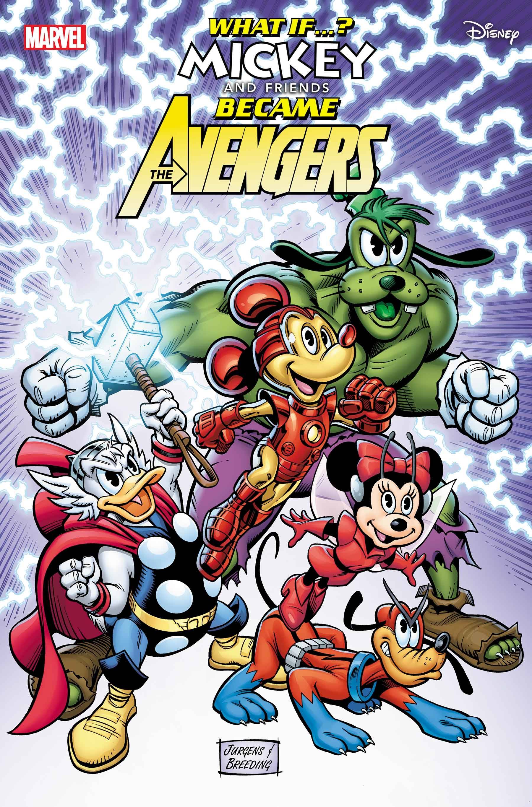 WHAT IF MICKEY & FRIENDS BECAME AVENGERS #1 DAN JURGENS VAR(EST.SHIP: END OF MARCH)