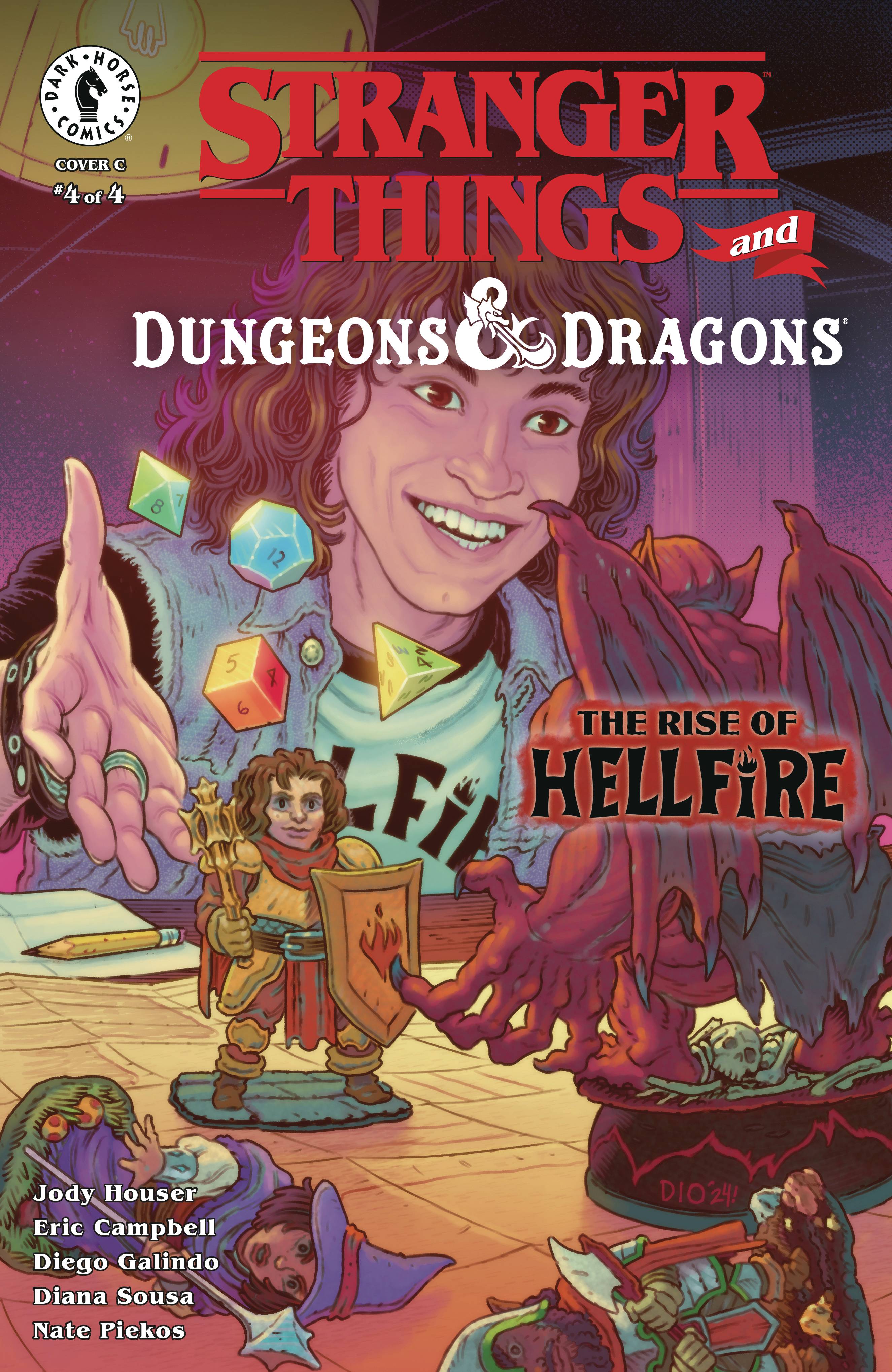 STRANGER THINGS D&D RISE OF HELLFIRE #4 CVR C IRIZARRI (SCHED: 5/7/2025)