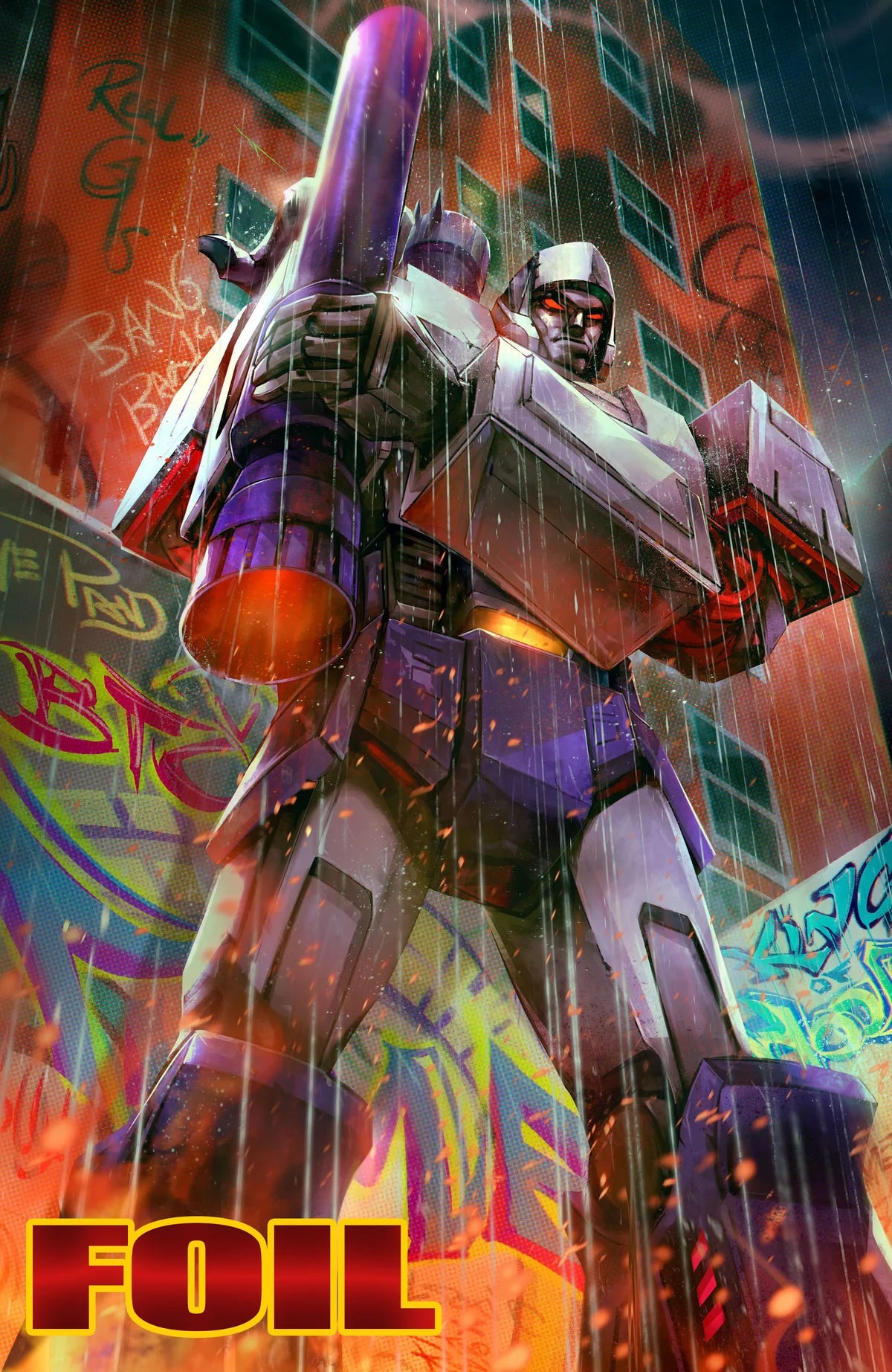 TRANSFORMERS #14 IVAN TAO MEGACON FOIL (LTD 500) (Est.Ship.: End of Feb)