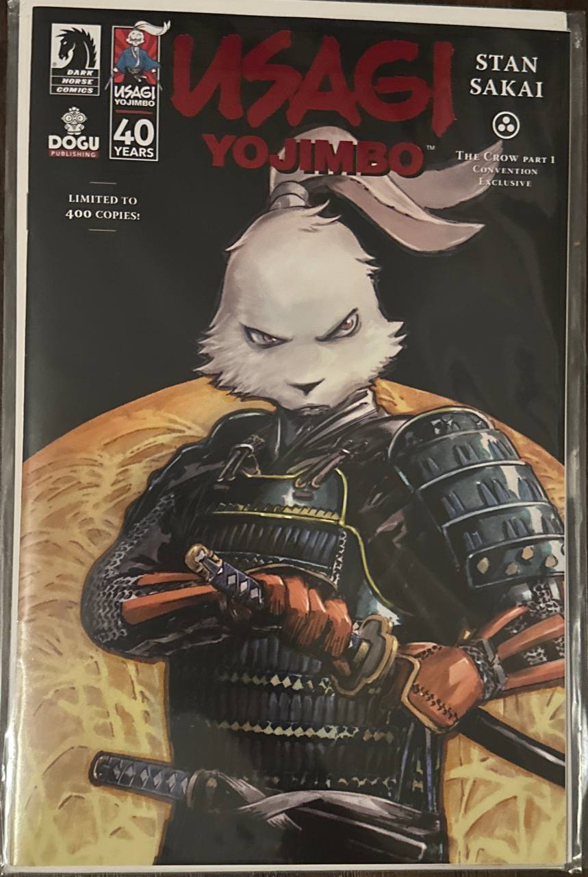 USAGI YOJIMBO THE CROW #1 -RED SPOT FOIL MITSUHIRO ARITA SDCC EXCLUSIVE (LTD 400)