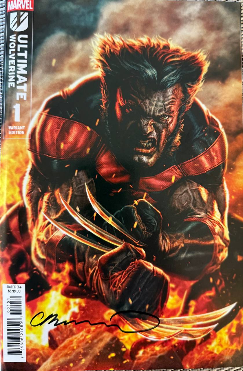 ULTIMATE WOLVERINE #1 - LEE BERMEJO VAR  - SIGNED BY LEE BERMEJO (W/ COA)