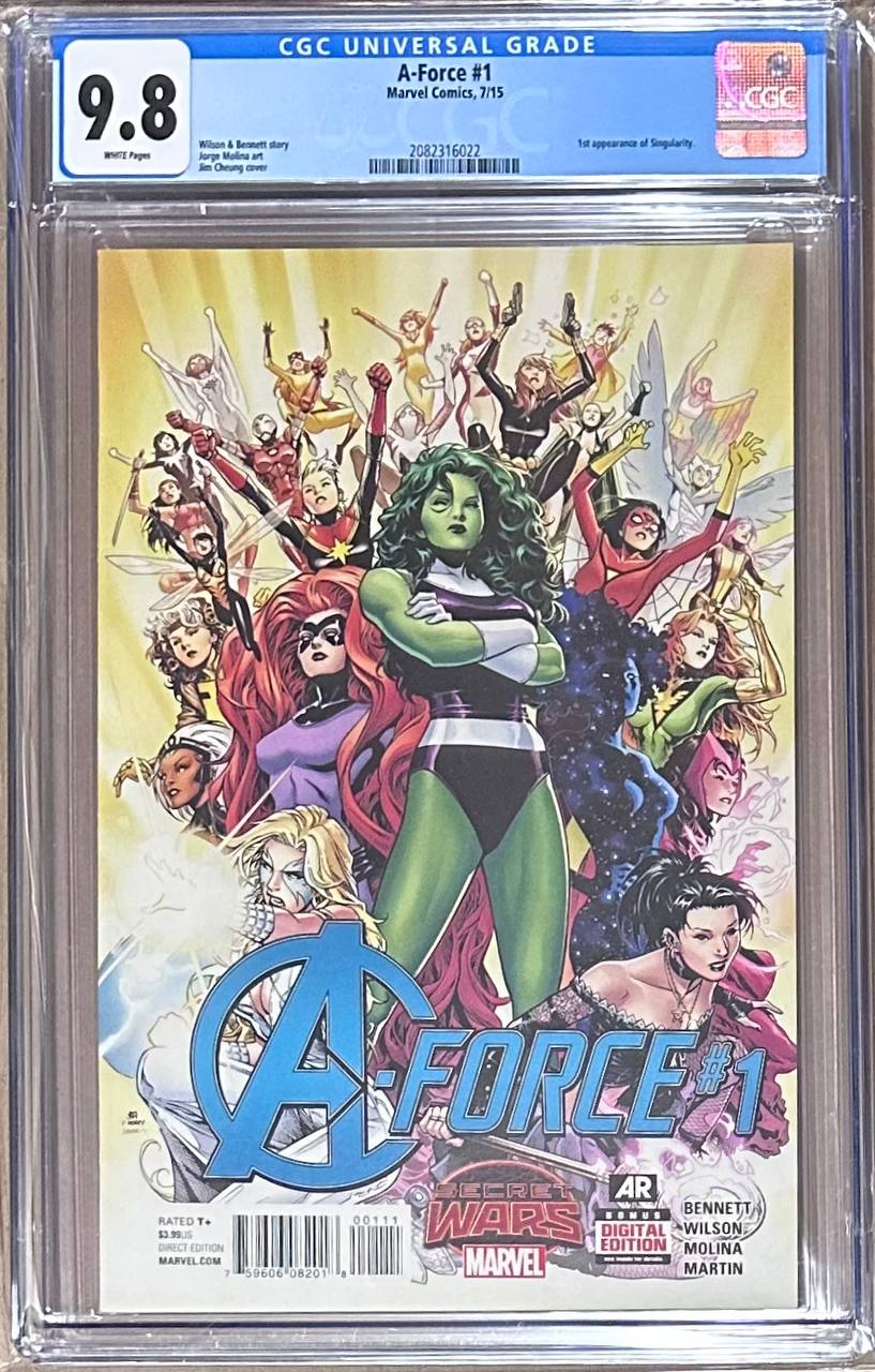 A-Force 1 CGC 9.8 2015